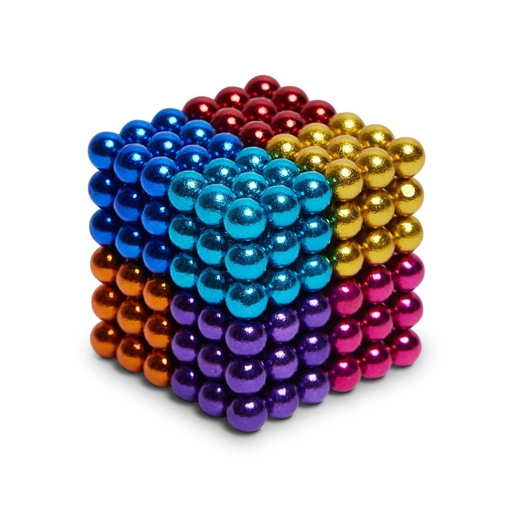 Magnetic Marvels: 216 Multicolored Balls for Creative Fun - Ages 8+ - Picture 3 of 7